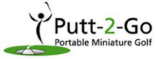 PUTT-2-GO PORTABLE MINIATURE GOLF logo
