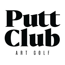 PUTT CLUB ART GOLF logo