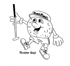 PUTT-PUTT BUSTER BALL logo