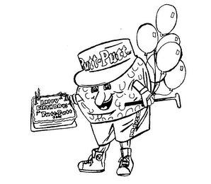 PUTT-PUTT GOLF HAPPY BIRTHDAY FROM PUTT-PUTT GOLF BUSTER logo