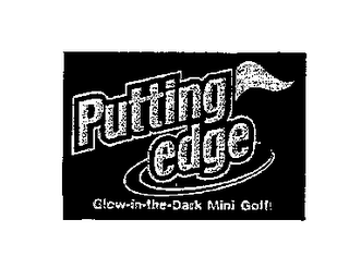 PUTTING EDGE GLOW-IN-THE-DARK MINI GOLF! logo