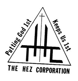 PUTTING GOD 1ST KEEPS US 1ST THE HEZ CORPORATION logo