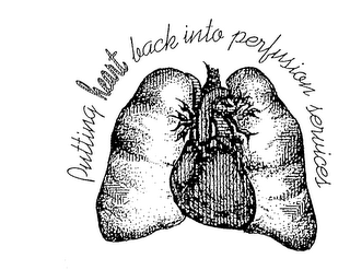 PUTTING HEART BACK INTO PERFUSION SERVICES logo