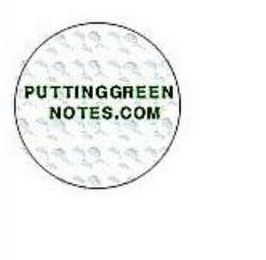 PUTTINGGREENNOTES.COM logo