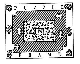 PUZZLE 'N FRAME logo