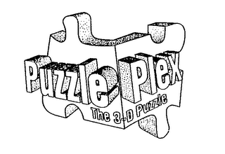 PUZZLE PLEX THE 3-D PUZZLE logo