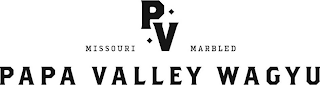 PV MISSOURI MARBLED PAPA VALLEY WAGYU logo