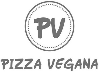 PV PIZZA VEGANA logo