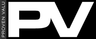 PV PROVEN VALU logo