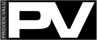 PV PROVEN VALU logo