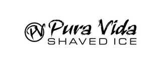 PV PURA VIDA SHAVED ICE logo