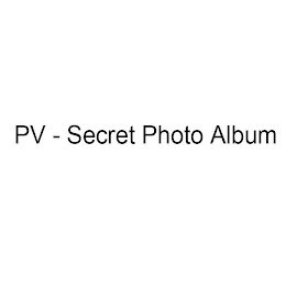 PV - SECRET PHOTO ALBUM logo