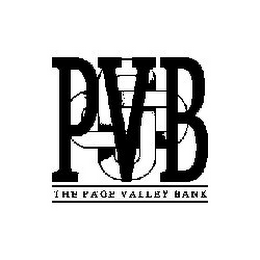 PVB THE PAGE VALLEY BANK logo