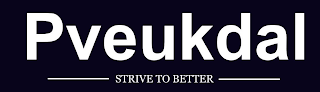 PVEUKDAL STRIVE TO BETTER logo