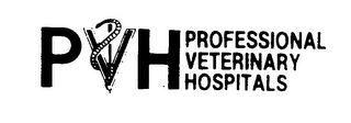 PVH PROFESSIONAL VETERINARY HOSPITALS logo