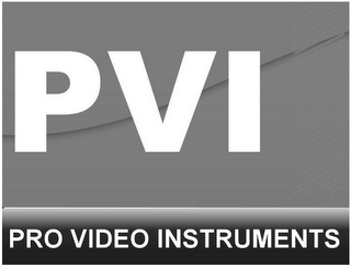 PVI PRO VIDEO INSTRUMENTS logo
