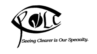 PVLC SEEING CLEARER IS OUR SPECIALTY. logo