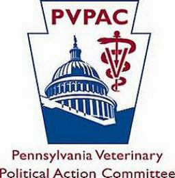 PVPAC PENNSYLVANIA VETERINARY POLITICAL ACTION COMMITTEE logo