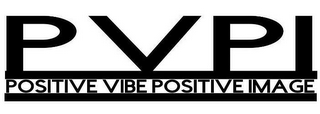 PVPI POSITIVE VIBE POSITIVE IMAGE logo