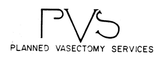 PVS PLANNED VASECTOMY SERVICES logo