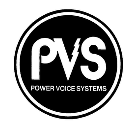 PVS POWER VOICE SYSTEMS logo