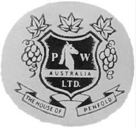 PW AUSTRALIA LTD. THE HOUSE OF PENFOLD logo
