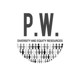 P.W. DIVERSITY AND EQUITY RESOURCES, LLC. logo