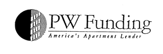 PW FUNDING AMERICA'S APARTMENT LENDER logo