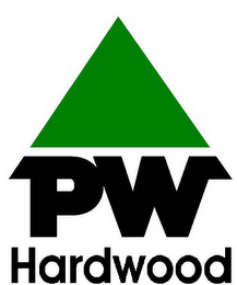 PW HARDWOOD logo