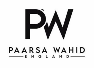 PW PAARSA WAHID ENGLAND logo