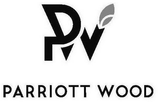 PW PARRIOTT WOOD logo