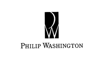 PW PHILIP WASHINGTON logo