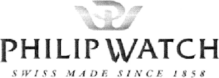 PW PHILIP WATCH SWISS MADE SINCE 1858 logo