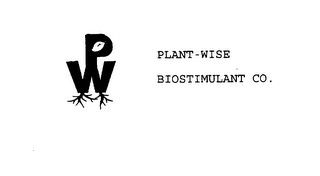PW PLANT-WISE BIOSTIMULANT CO. logo