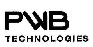 PWB TECHNOLOGIES logo