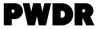 PWDR logo