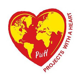 PWH PROJECTS WITH A HEART logo