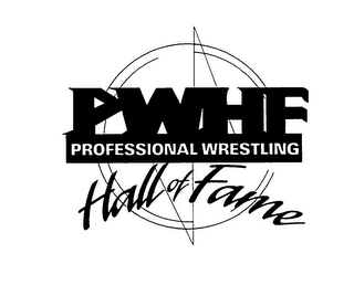 PWHF PROFESSIONAL WRESTLING HALL OF FAME logo