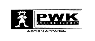 PWK COLOUR GROUP ACTION APPAREL logo