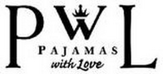 PWL PAJAMAS WITH LOVE logo