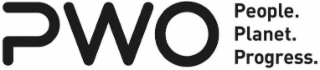 PWO PEOPLE. PLANET. PROGRESS. logo