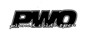 PWO PINNED WIDE OPEN logo