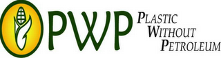 PWP PLASTIC WITHOUT PETROLEUM logo