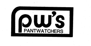 PW'S PANTWATCHERS logo