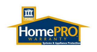 PWSC HOMEPRO WARRANTY SYSTEMS & APPLIANCE PROTECTION logo