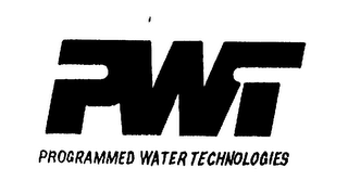 PWT PROGRAMMED WATER TECHNOLOGIES logo