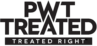 PWT TREATED TREATED RIGHT logo