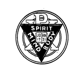 PX SPIRIT MIND BODY JOHN 17 21 logo