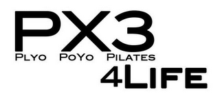 PX3 4 LIFE PLYO POYO PILATES logo