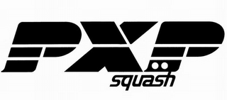 PXP SQUASH logo